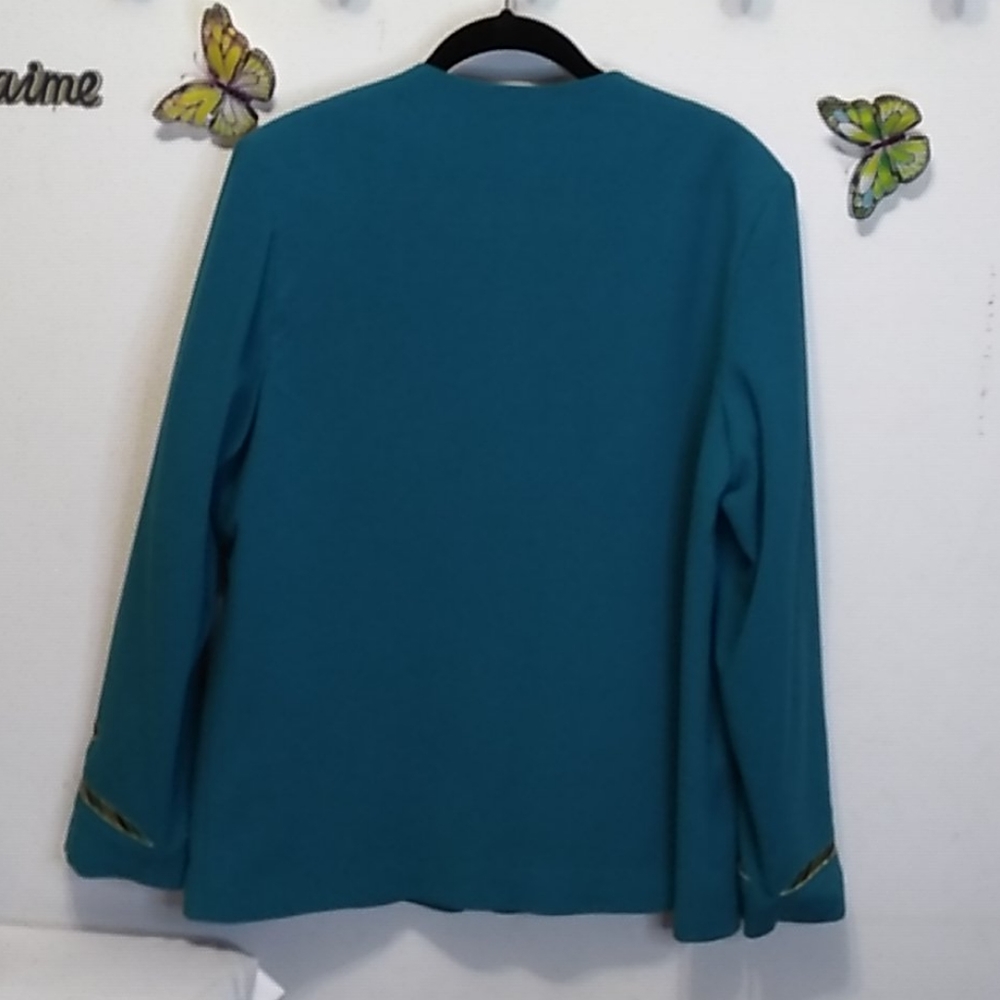 Bob Mackie wearable art Jacket size Medium - Picture 2 of 4
